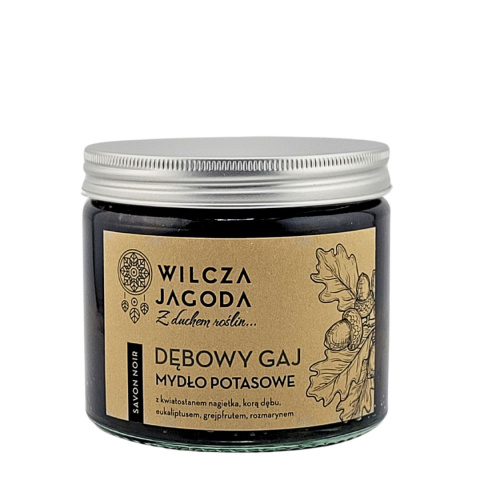 DĘBOWY GAJ - CZARNE MYDŁO POTASOWE SAVON NOIR